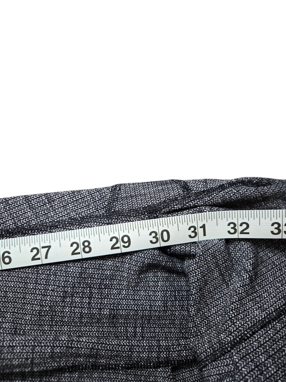 Lululemon Speed Up Tight 30" - Variegated Knit Black Heathered Black - Picture 12 of 12